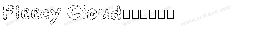 Fleecy Cloud字体转换